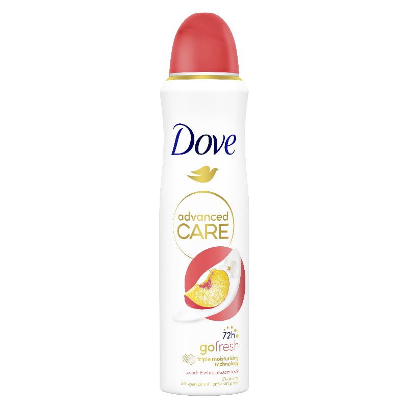Dove Deo Advanced Go Fresh Peach Spray Ml150
