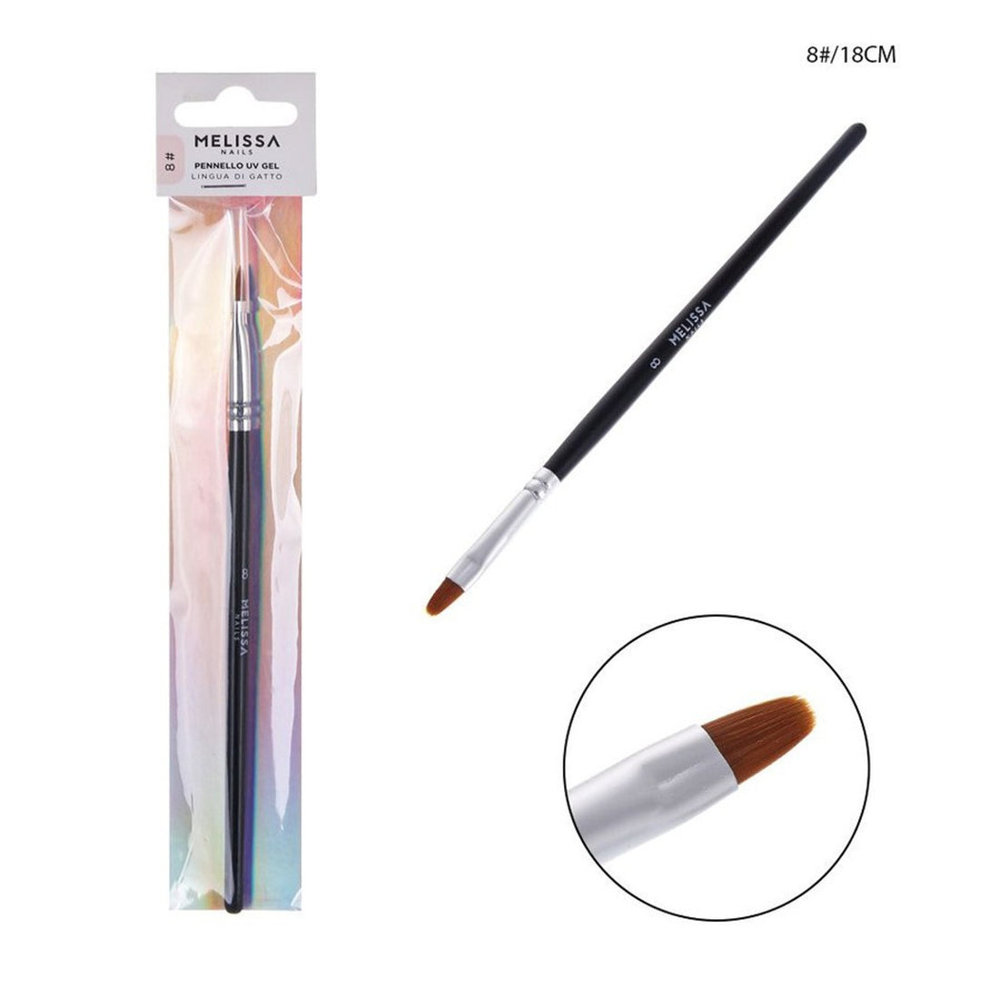 Melissa - UV gel brush l/cat 4 mod