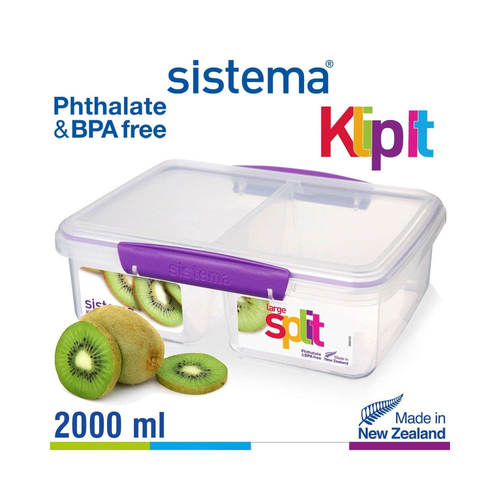 Sistema® - Accents Container 2 Compartments KLIP IT™