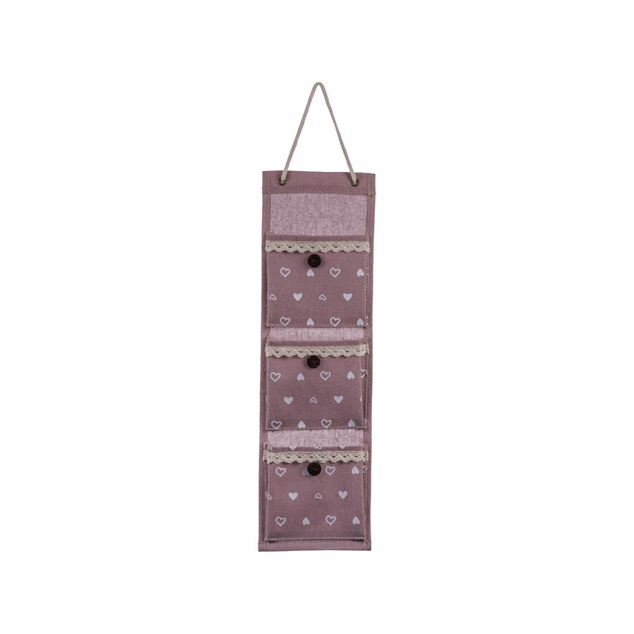 Ad Porta Oggetti Istan 3 tasche 3 colori 12X42Cm