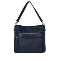 Letizia - Borsa a Spalla in Pelle con Tasche Frontali - FrasiBags