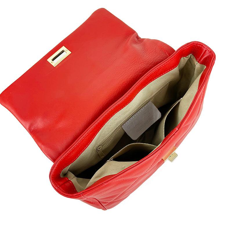 Kelly - Borsa a Mano / Tracolla in Pelle Trapuntata - FrasiBags