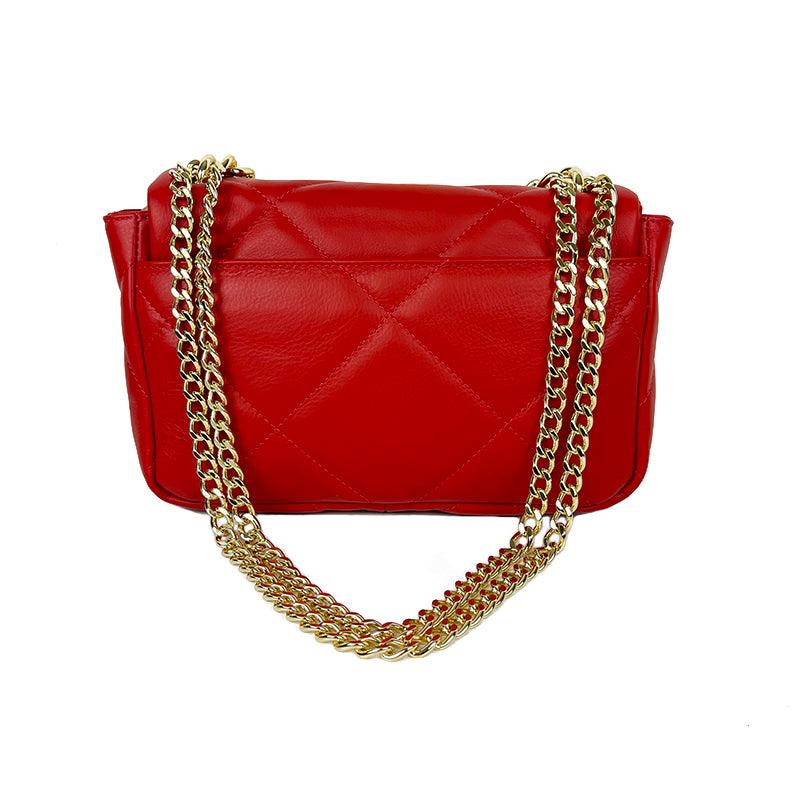 Kelly - Borsa a Mano / Tracolla in Pelle Trapuntata - FrasiBags