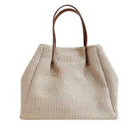 Manuela - Borsa Shopper in Paglia Rafia - FrasiBags