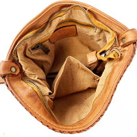 Maya - Pochette in Pelle Vintage - FrasiBags