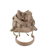 Angelina - Borsa Secchiello in Pelle con Balze - FrasiBags