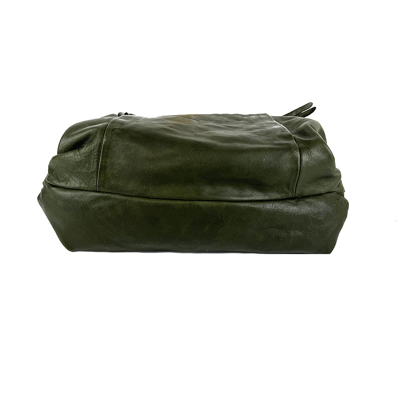 Sofia - Borsa a Mano in Pelle Lavata Vintage - FrasiBags