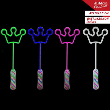 Ab.M Scettro Luminoso Qeen Cm.47X18X2.5 Batt.3Xaa Non Inclus