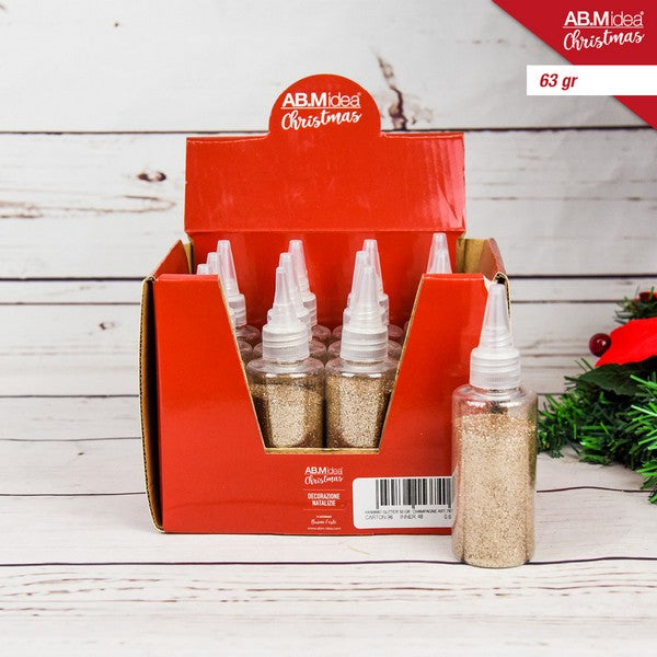 Ab.M Glitter 63 Gr. Champagne 1pz
