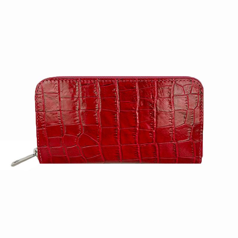 Amanda - Portafoglio in Pelle Effetto Cocco - FrasiBags