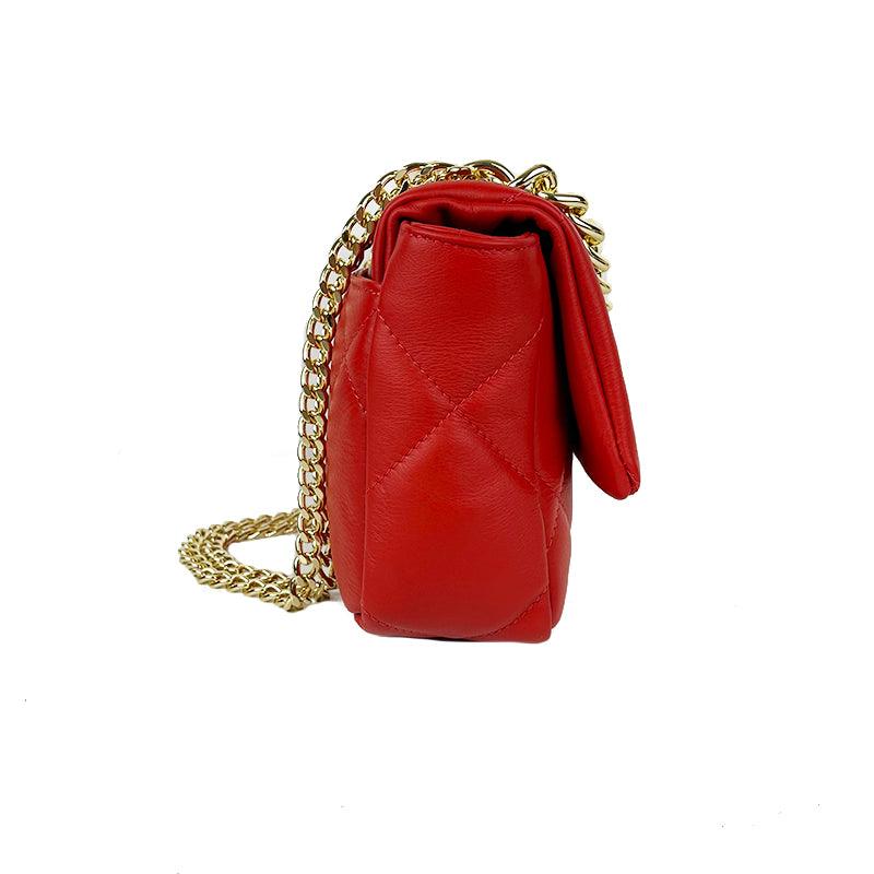 Kelly - Borsa a Mano / Tracolla in Pelle Trapuntata - FrasiBags