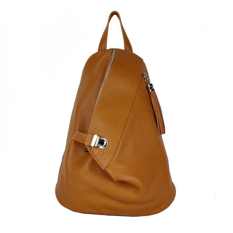 Lina - Zaino in Pelle con Frange - FrasiBags