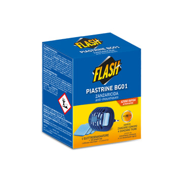 Fulmine -  FLASH Set antizanzare con piastrine