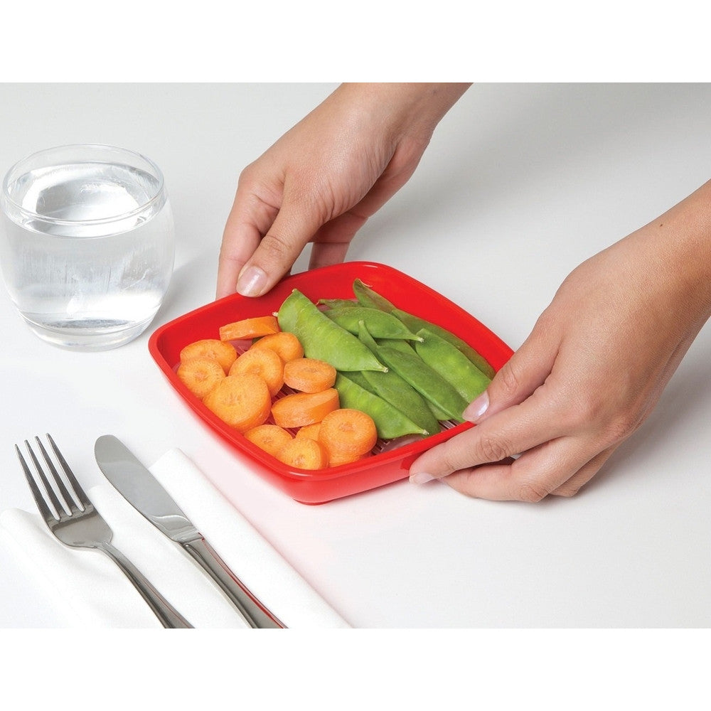 Sistema® - Microwave square plate 880ML