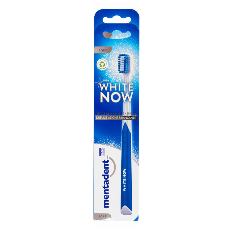 Mentadent - White now forever toothbrush